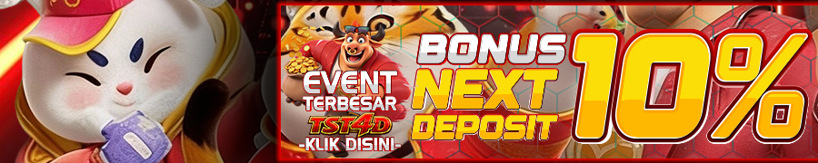 BONUS NEXT DEPOSIT 10%